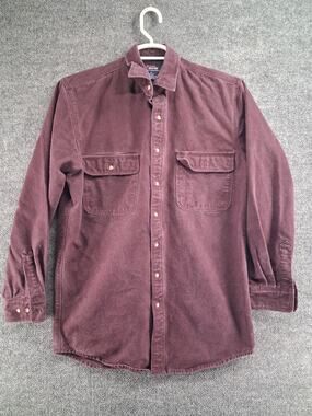 Vintage Five Brothers Shirt Mens Medium Tall MT Heavy Cotton Workshirt Flannel